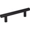 Jeffrey Alexander 96 mm Center-to-Center Matte Black Key West Cabinet Bar Pull 146MB - alternate 1